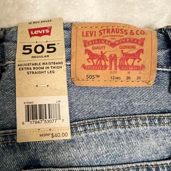 Levi’s 505 Regular Vintage Straight Leg. - Picture 8 of 8